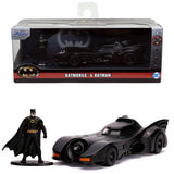 Batman (1989) – Batmobile with Figure Hollywood Rides Diecast Model Diecast Model Car - Tophatter Daily Deals