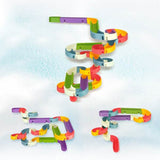 Baby Bath Toys DIY Marble Race Run Assembling Track Toys & Games - Tophatter Daily Deals