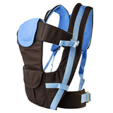 Baby Carrier Breathable Adjustable Wrap Blue Baby Gear - Tophatter Daily Deals