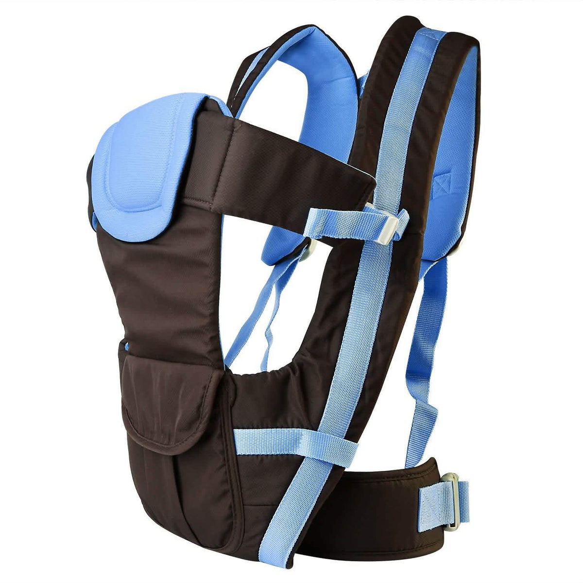 Baby Carrier Breathable Adjustable Wrap Blue Baby Gear - Tophatter Daily Deals