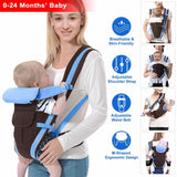 Baby Carrier Breathable Adjustable Wrap Baby Gear - Tophatter Daily Deals