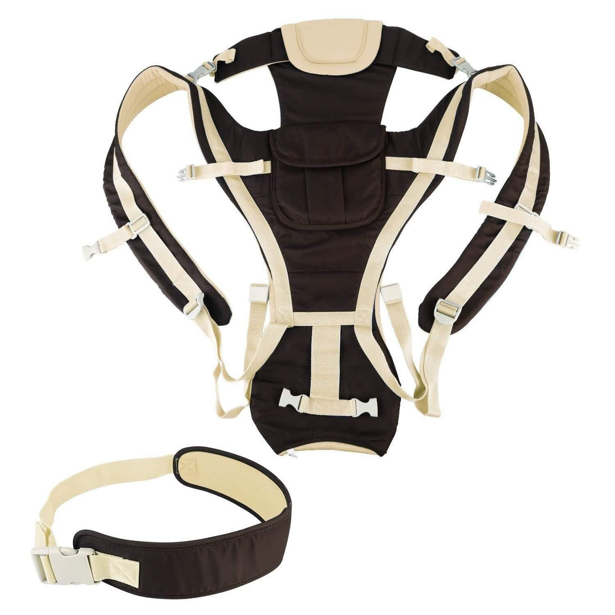 Baby Carrier Breathable Adjustable Wrap Baby Gear - Tophatter Daily Deals