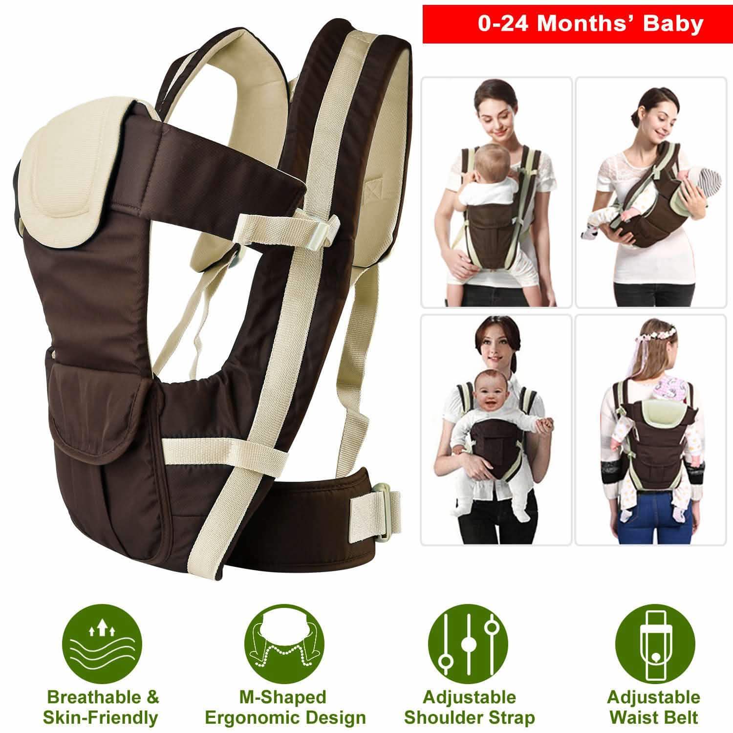 Baby Carrier Breathable Adjustable Wrap Baby Gear - Tophatter Daily Deals