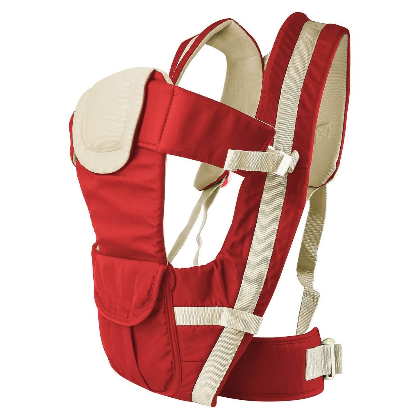 Baby Carrier Breathable Adjustable Wrap Red Baby Gear - Tophatter Daily Deals