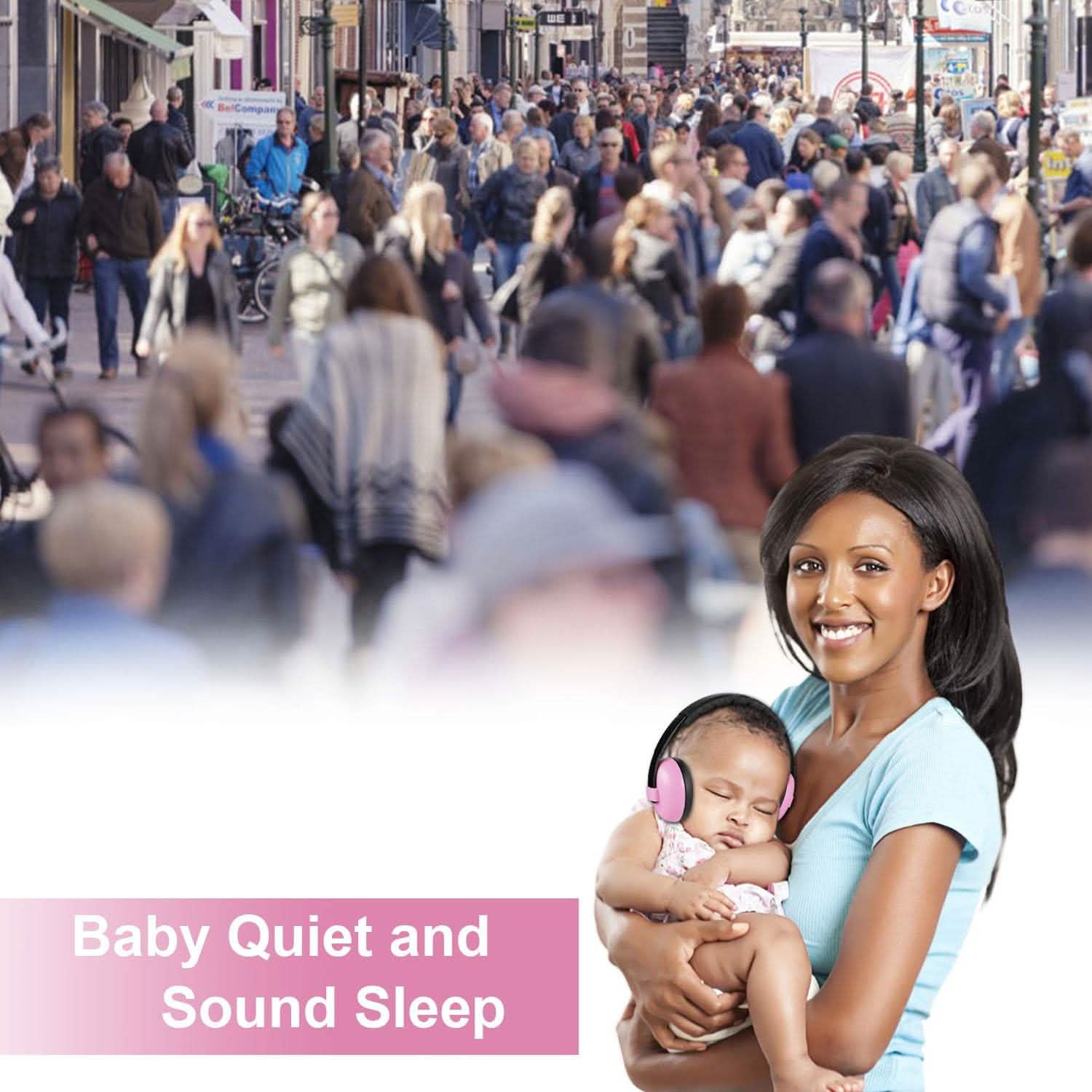 Baby Earmuffs Hearing Protection Baby Gear - Tophatter Daily Deals