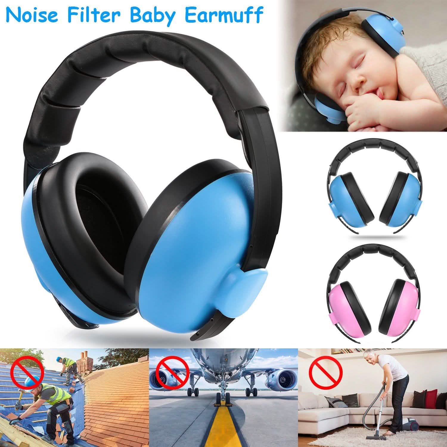 Baby Earmuffs Hearing Protection Baby Gear - Tophatter Daily Deals