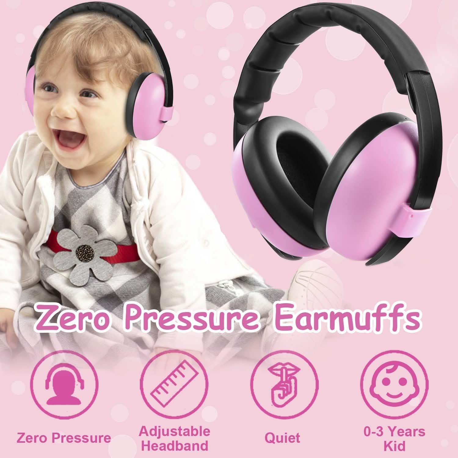 Baby Earmuffs Hearing Protection Baby Gear - Tophatter Daily Deals