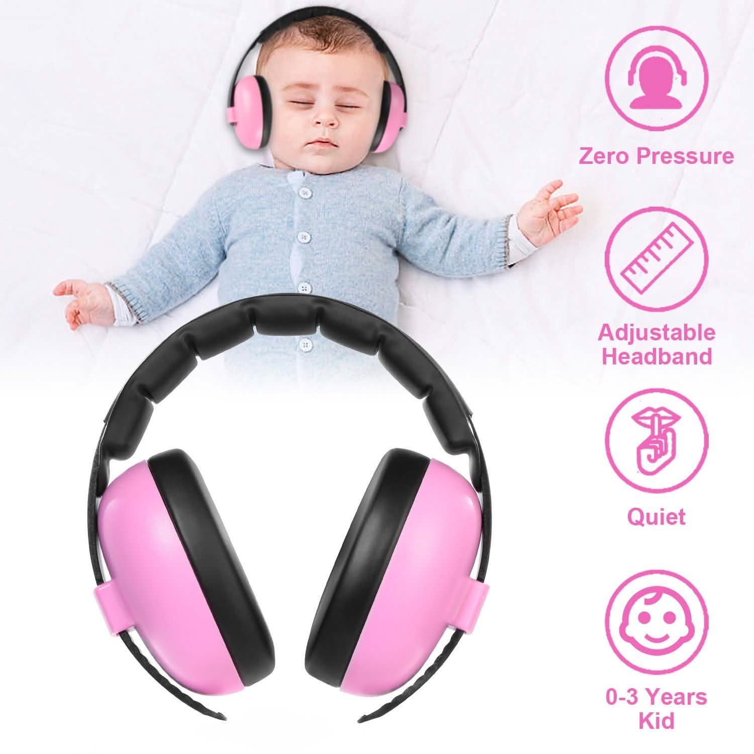 Baby Earmuffs Hearing Protection Baby Gear - Tophatter Daily Deals