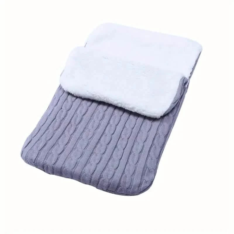 Baby Fleece Sleeping Bag Gray Baby Gear - Tophatter Daily Deals