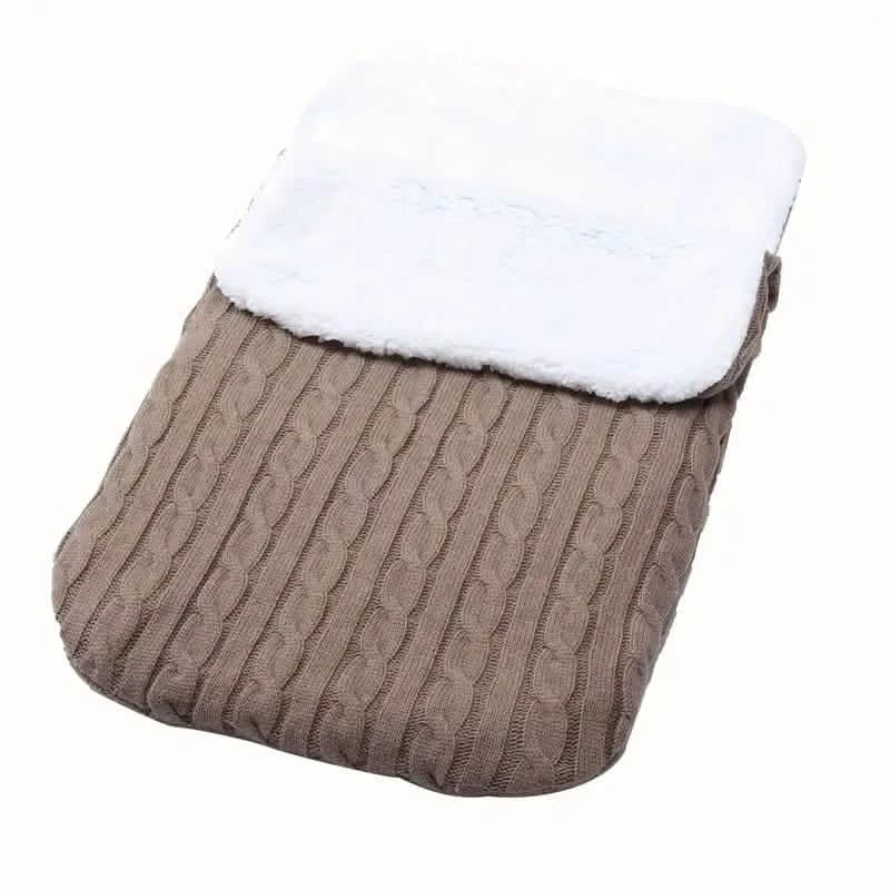 Baby Fleece Sleeping Bag Apricot Baby Gear - Tophatter Daily Deals