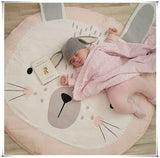 Baby Floor Game Mat Rabbit Pink Baby Gear - Tophatter Daily Deals