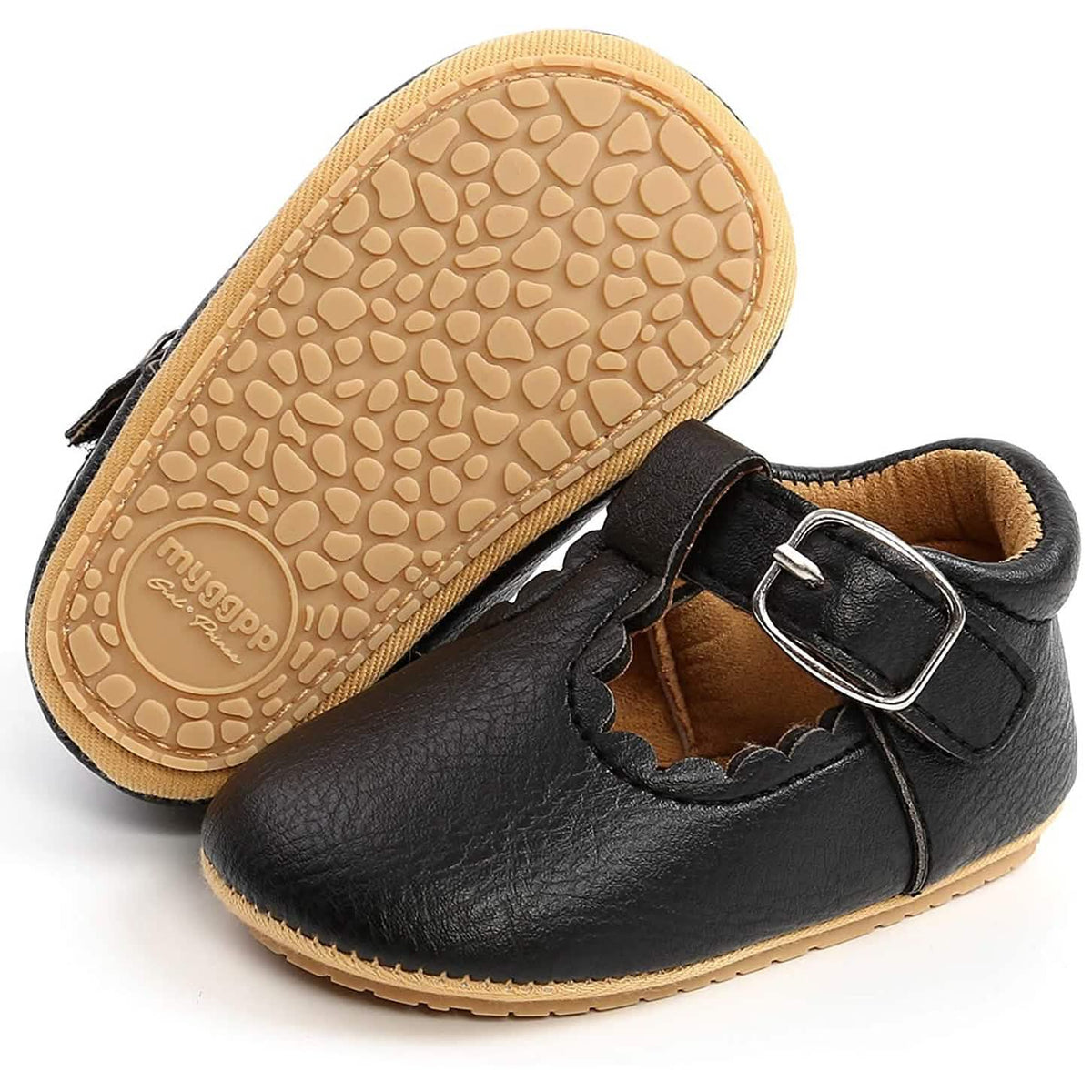 Baby Girl Flat Shoes Black Kids' & Baby Clothing - Tophatter Daily Deals