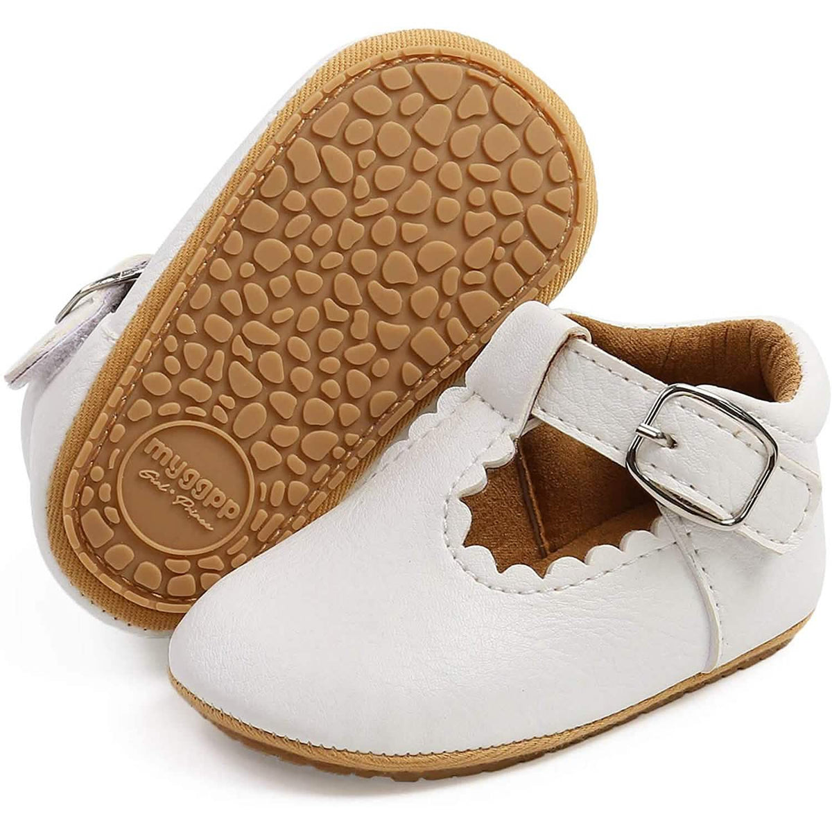 Baby Girl Flat Shoes White Kids' & Baby Clothing - Tophatter Daily Deals