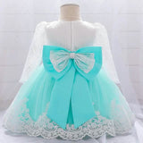 Baby Girls' Basic Christening Floral Dress Kids' & Baby Clothing - Tophatter Daily Deals
