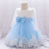 Baby Girls' Basic Christening Floral Dress Kids' & Baby Clothing - Tophatter Daily Deals
