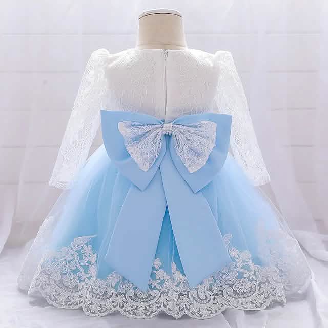 Baby Girls' Basic Christening Floral Dress Kids' & Baby Clothing - Tophatter Daily Deals