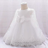 Baby Girls' Basic Christening Floral Dress Kids' & Baby Clothing - Tophatter Daily Deals