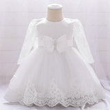 Baby Girls' Basic Christening Floral Dress White Kids' & Baby Clothing - Tophatter Daily Deals