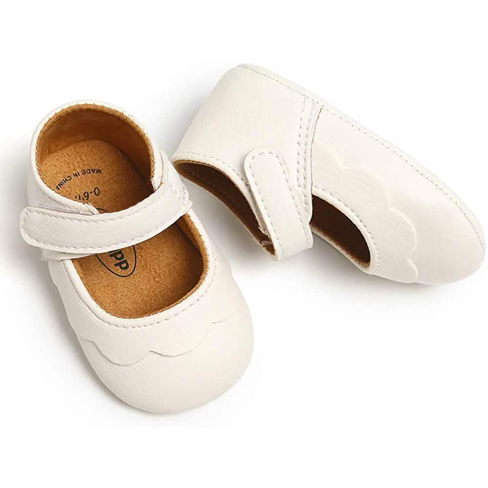 Baby Girls Mary Jane Flats Non-Slip Toddler First Walkers Princess Dress Shoes Kids' & Baby Clothing - Tophatter Daily Deals