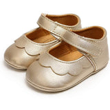 Baby Girls Mary Jane Flats Non-Slip Toddler First Walkers Princess Dress Shoes Gold Kids' & Baby Clothing - Tophatter Daily Deals
