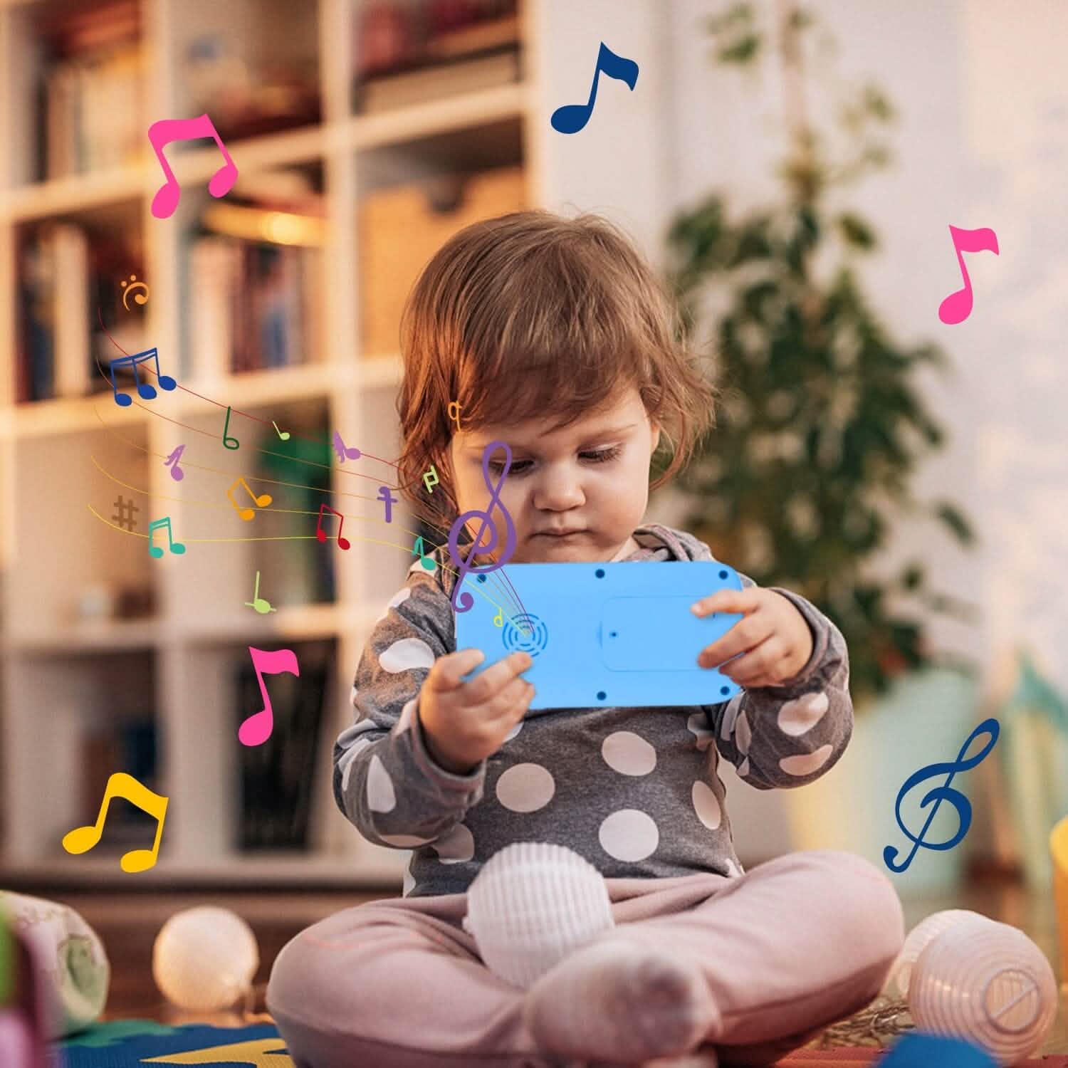 Baby Infant Interactive Educational Phone with Music Light Toys & Games - Tophatter Daily Deals