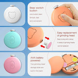 Baby Nail Clippers Baby Safe Electric Trimmer Nail File Kit Baby Gear - Tophatter Daily Deals