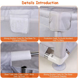 Baby Playpen with Anti-Suction Base Zipper Door Baby Gear - Tophatter Daily Deals