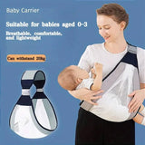 Baby Sling Carrier 3D Mesh Baby Wraps Baby Gear - Tophatter Daily Deals