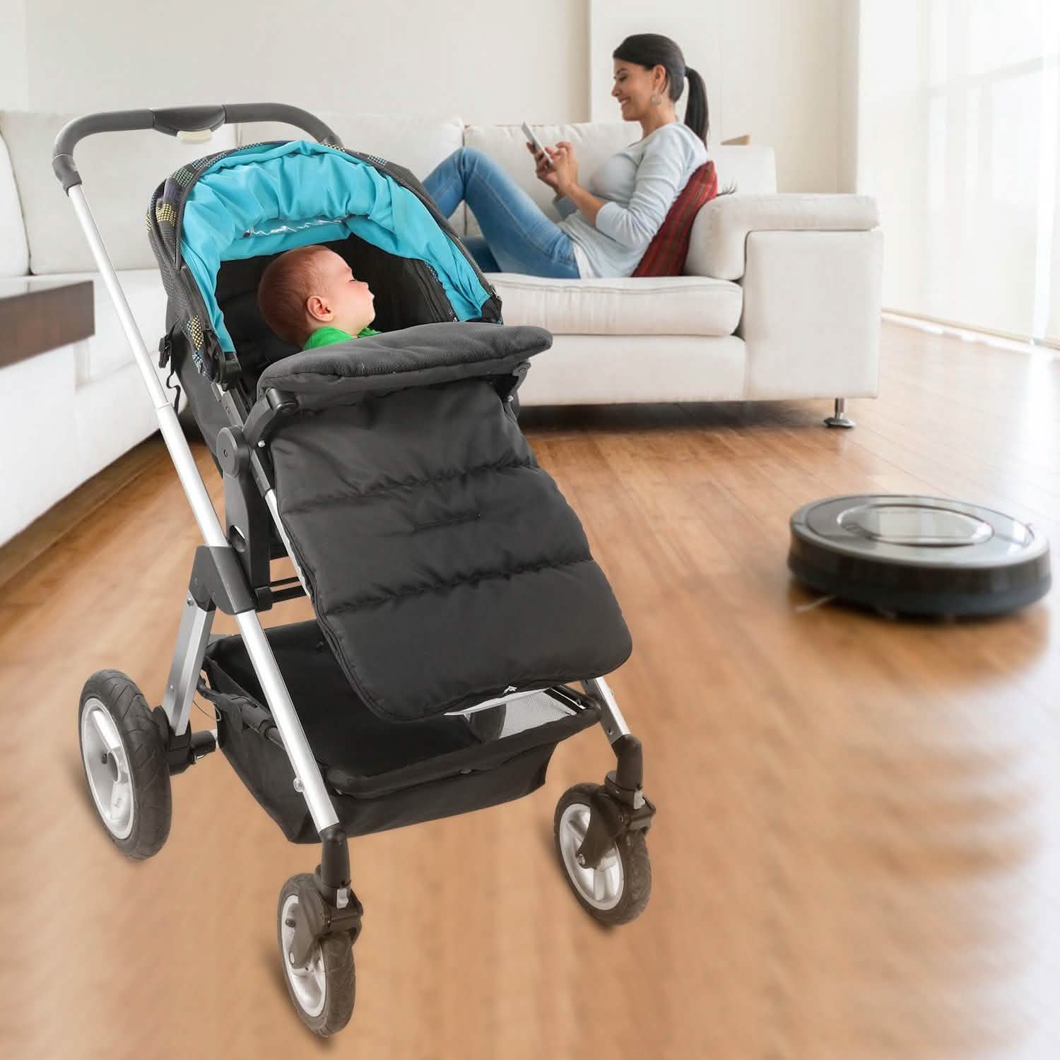 Baby Stroller Sleeping Bag Newborn Swaddle Wrap Toddler Footmuff Blanket Baby Gear - Tophatter Daily Deals