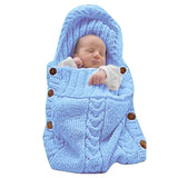 Baby Wrap Swaddle Blanket Baby Blue Baby Gear - Tophatter Daily Deals