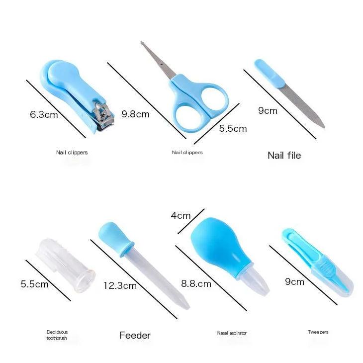 Newborn Grooming Kit - 13Pcs Multi-purpose Baby Nail Hair Health Care Grooming Brush Set Personal Care - Tophatter Daily Deals