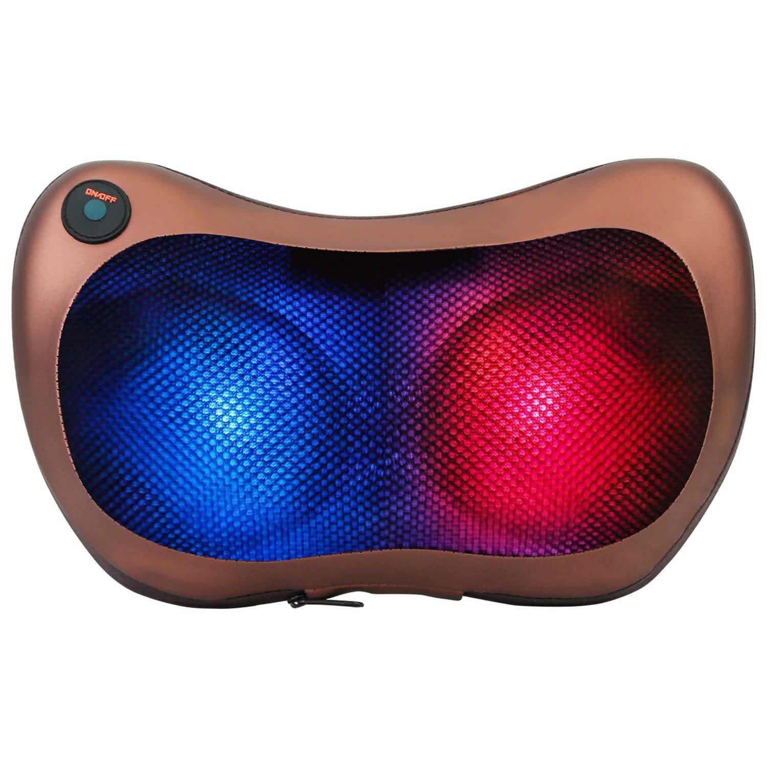 Back Neck and Shoulder Massage Pillow Health & Wellness - Tophatter Daily Deals