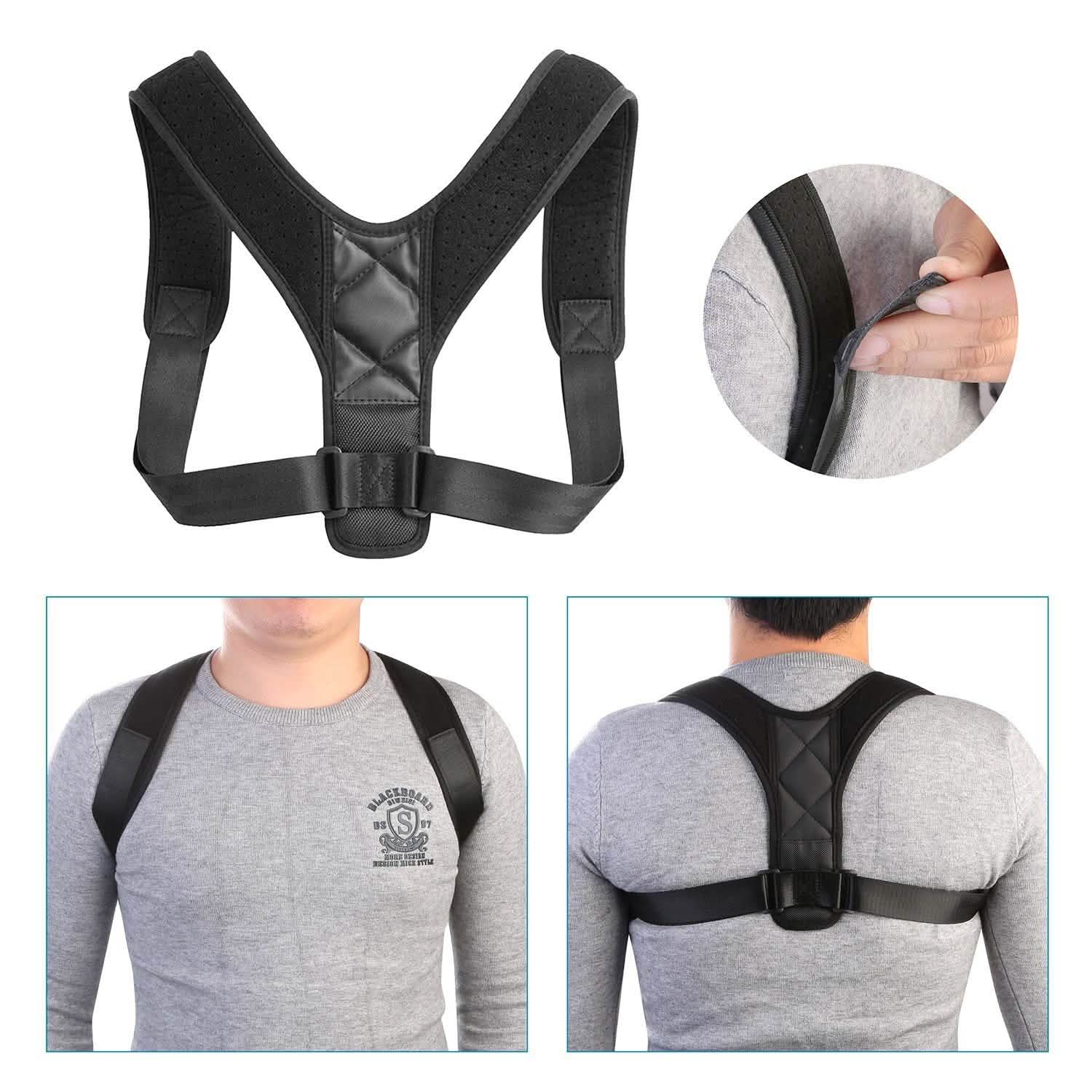 Back Posture Adjustable Corrector Health & Wellness - Tophatter Daily Deals