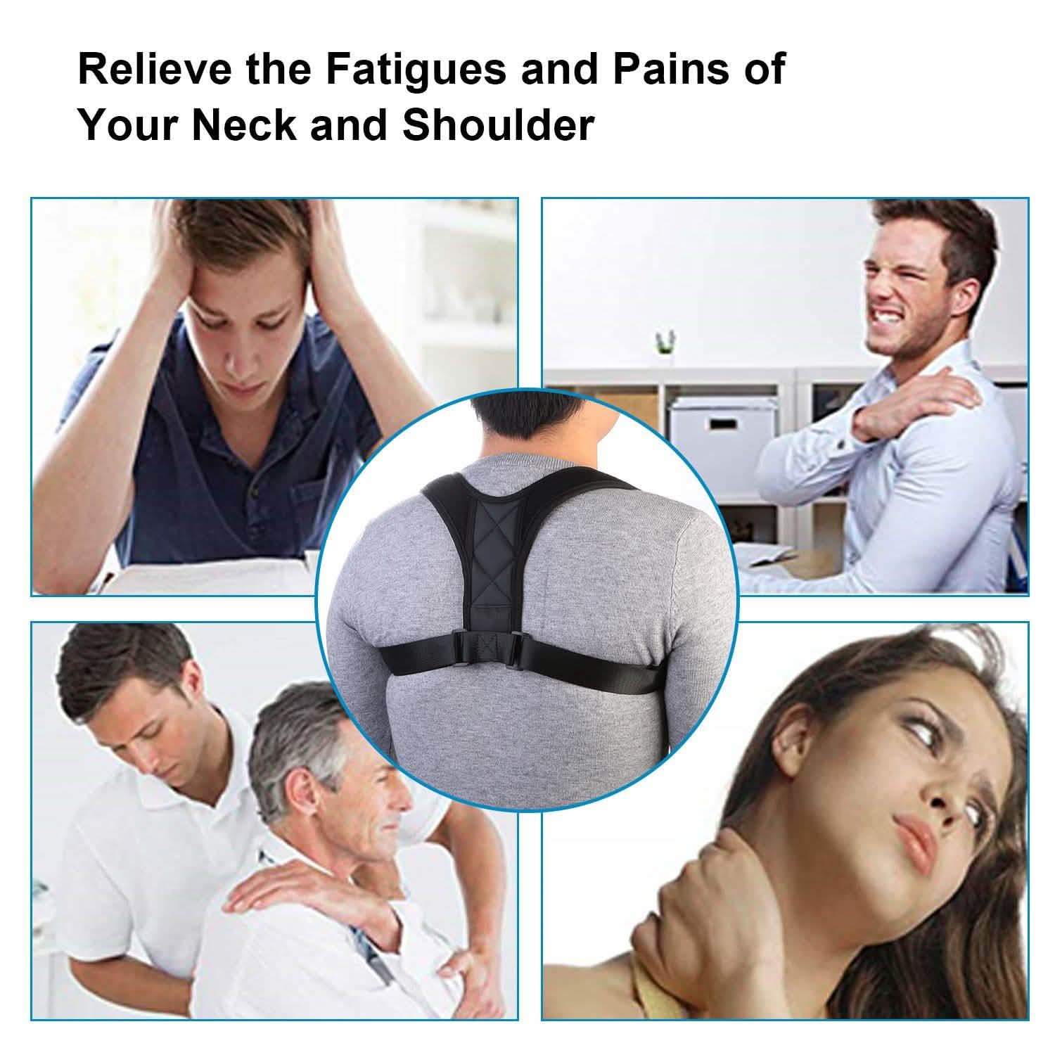 Back Posture Adjustable Corrector Health & Wellness - Tophatter Daily Deals