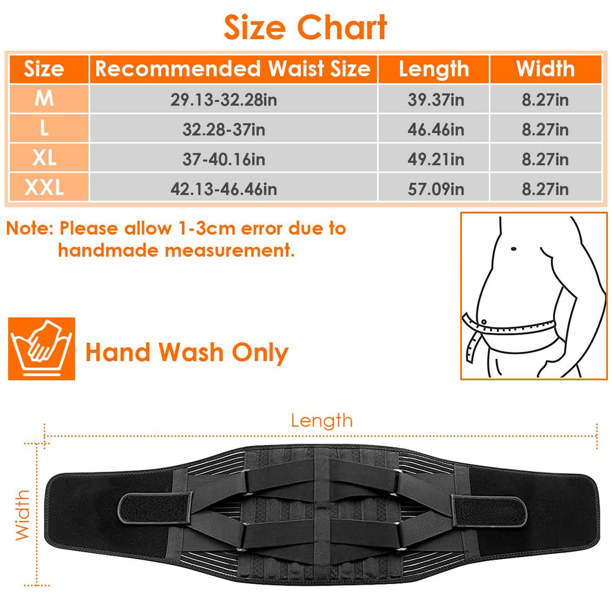 Back Support Brace Breathable Mesh Lumbar Support Belt Health & Wellness - Tophatter Daily Deals