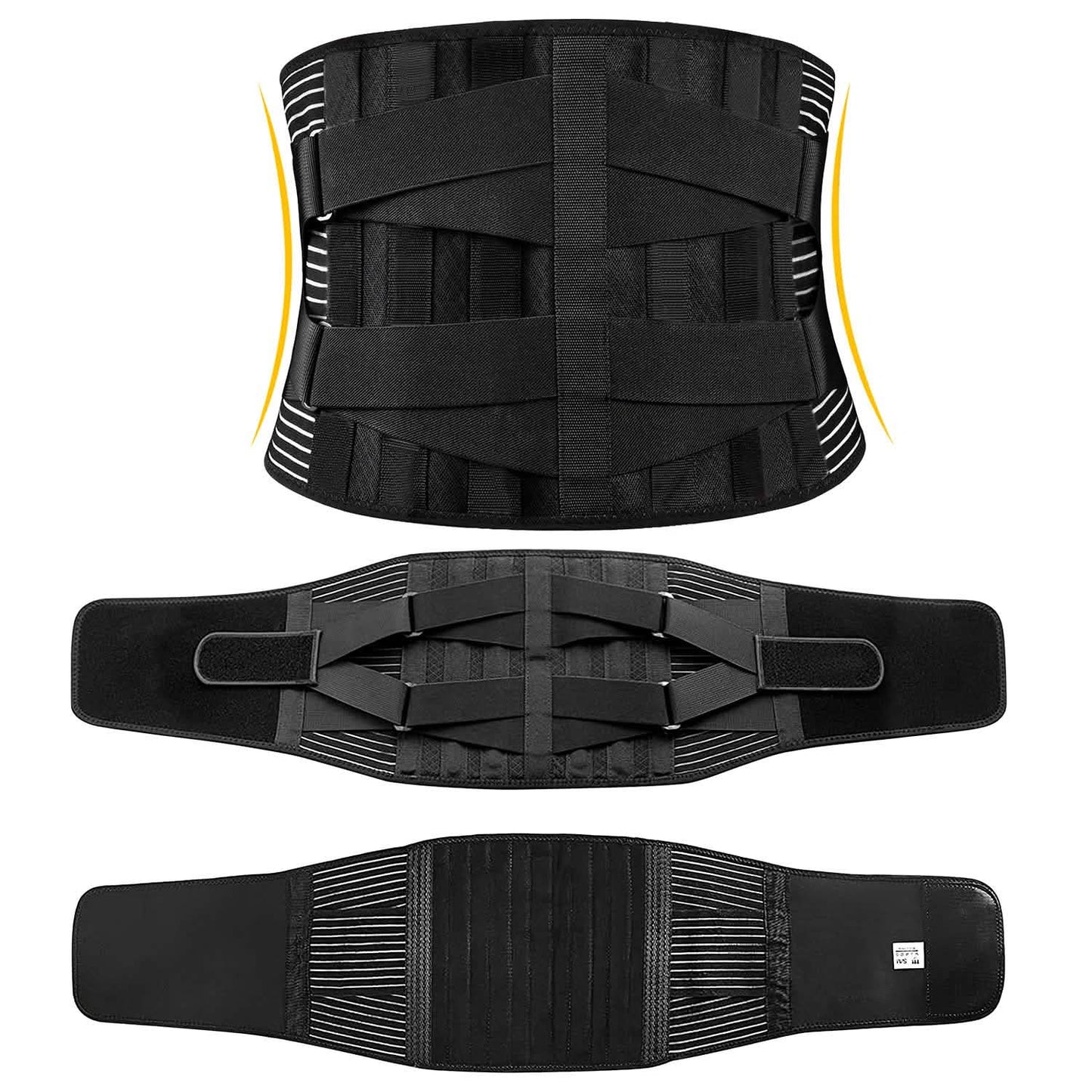 Back Support Brace Breathable Mesh Lumbar Support Belt Health & Wellness - Tophatter Daily Deals