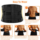 Back Support Brace Breathable Mesh Lumbar Support Belt Health & Wellness - Tophatter Daily Deals