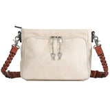 Skylar Braided Conceal Carry Crossbody Handbag Handgun Purses - Tophatter Daily Deals