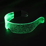 Bar Music Festival Cheer Eye Mask LED Stars Full color unilateral controll 0 - Tophatter Daily Deals