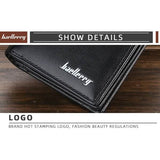 Baellerry Men's Zipper Short Fashion Wallet Handbags & Wallets - Tophatter Daily Deals