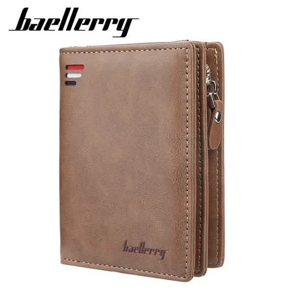 Baellerry Men's Zipper Short Fashion Wallet Handbags & Wallets - Tophatter Daily Deals
