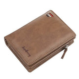 Baellerry Men's Zipper Short Fashion Wallet Khaki Handbags & Wallets - Tophatter Daily Deals