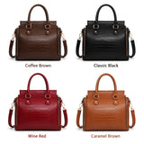 Vintage Top Handle Handbag with Crossbody Strap Handbags & Wallets - Tophatter Daily Deals