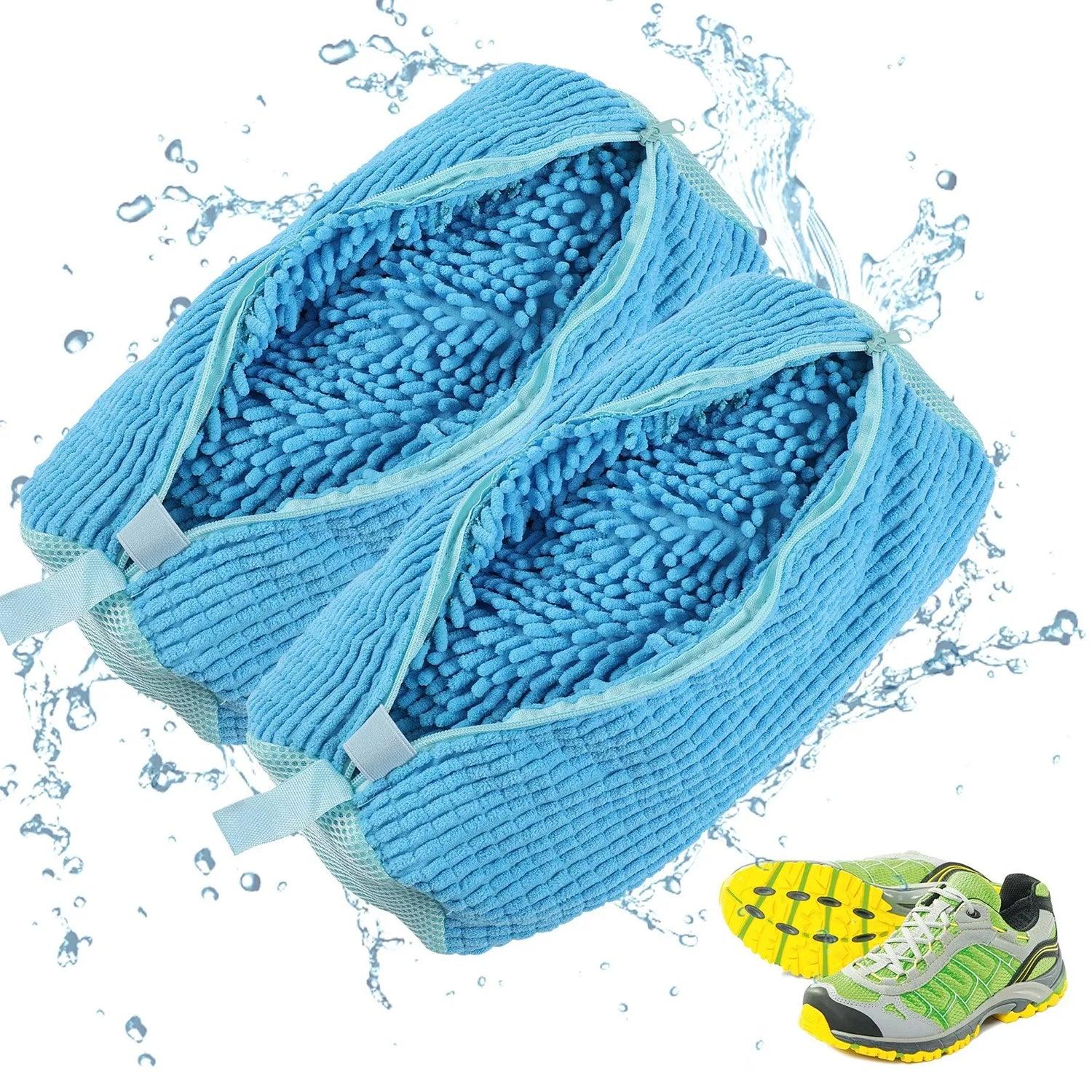 Shoe Washing Machine Bag - 1/2pcs Trainer Washing Bag Cleaning Laundry Shoe Bag Blue Home - Tophatter Daily Deals