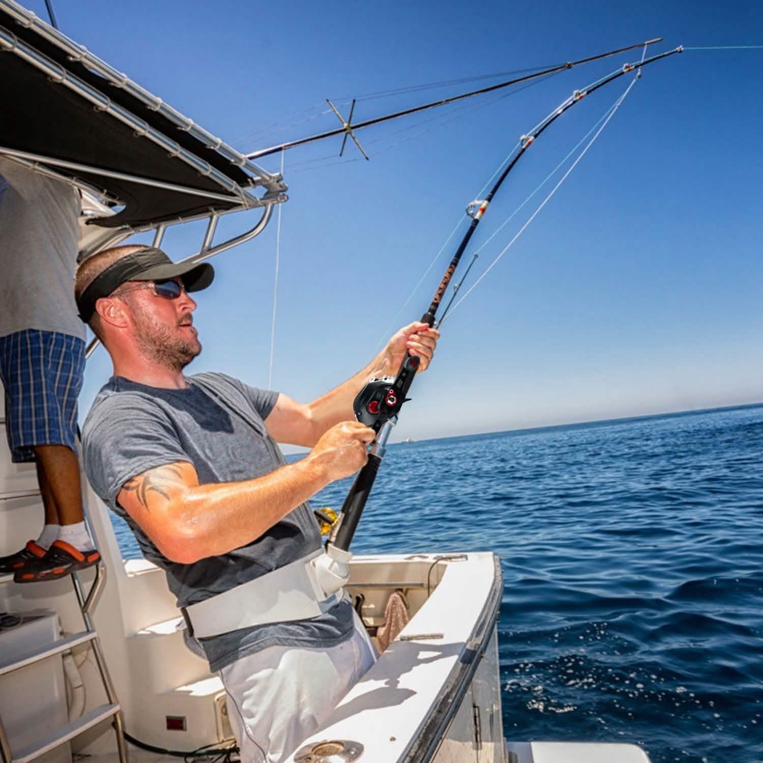 Baitcasting Fishing Reel High Speed Long Cast Distance Outdoor Recreation - Tophatter Daily Deals