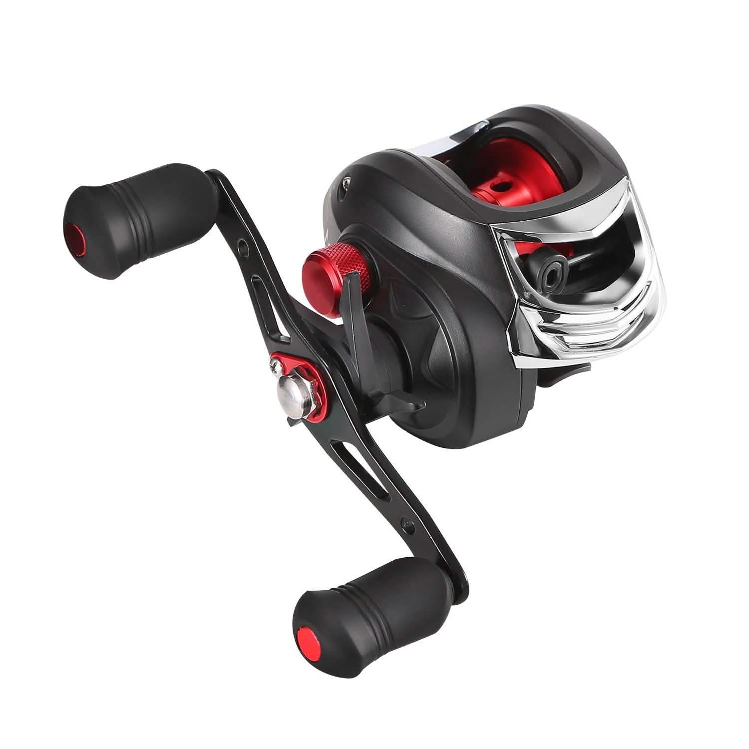 Baitcasting Fishing Reel High Speed Long Cast Distance Right Outdoor Recreation - Tophatter Daily Deals