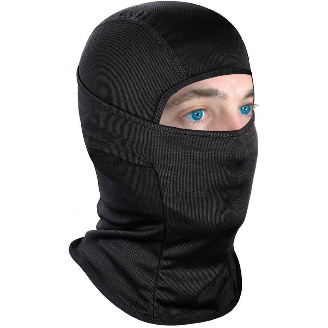 Balaclava Lightweight Riding Mask Black Outdoor Recreation - Tophatter Daily Deals