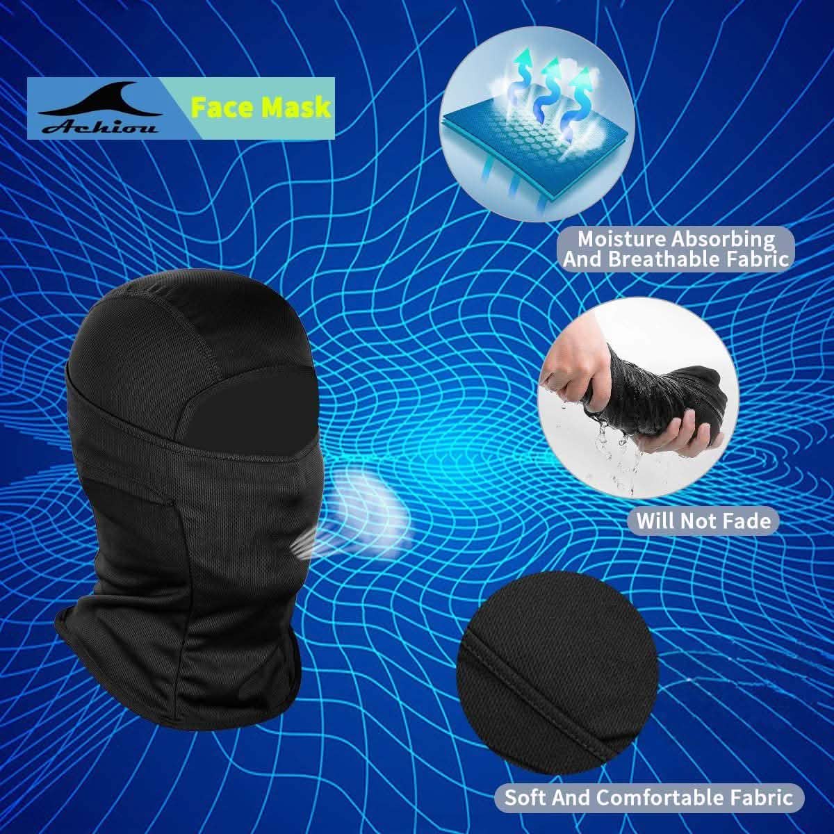 Balaclava Lightweight Riding Mask Outdoor Recreation - Tophatter Daily Deals