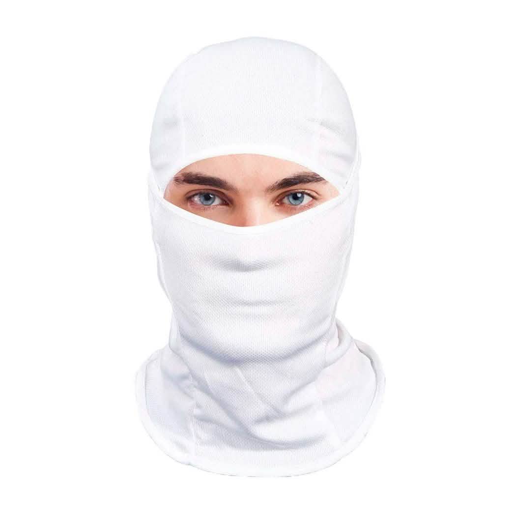 Balaclava Lightweight Riding Mask White Outdoor Recreation - Tophatter Daily Deals