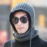 Balaclava Winter Skullies Beanies Gray Hats - Tophatter Daily Deals